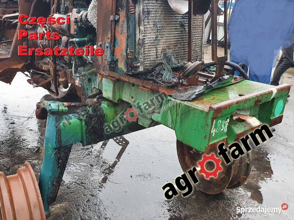 John Deere 5510N części skrzynia biegów silnik Byków