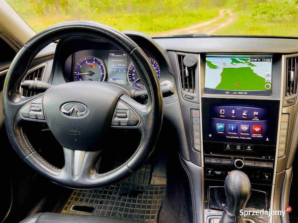 Infiniti Q50 22D bogate wyposażenie automat Józefów Roztoczański