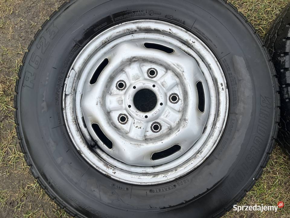Komplet oryginalnych kół Bridgestone Duravis Koła łódzkie Poddębice