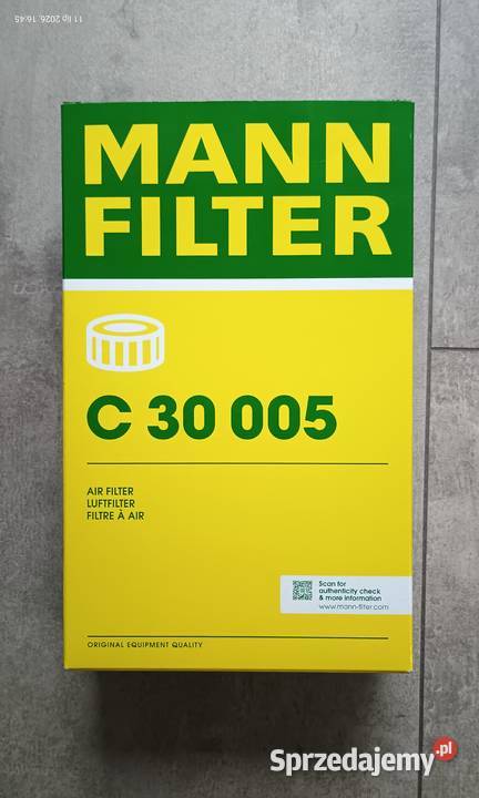 Filtr powietrza MANNFILTER C 30 005 C30005 Sławków