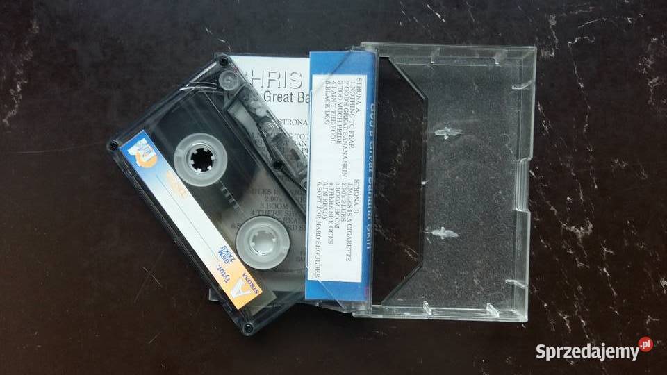 Kaseta magnetofonowa Chris Rea Goods great Siemiatycze