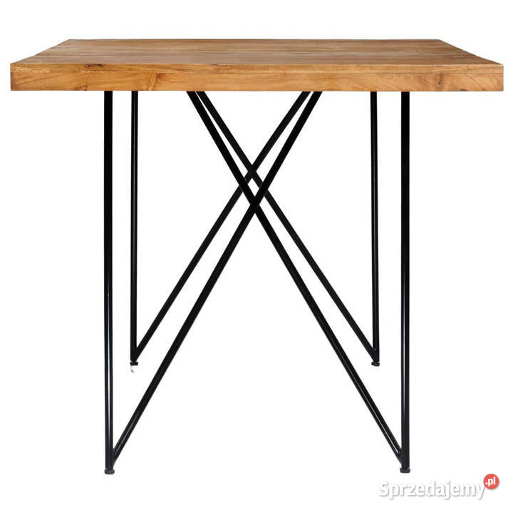 Stół do jadalni 180 x 90 x 76 lite drewno Stoły