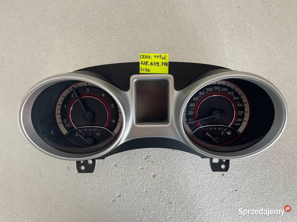 LICZNIK ZEGARY FIAT FREEMONT DODGE 68249007AA Warszawa