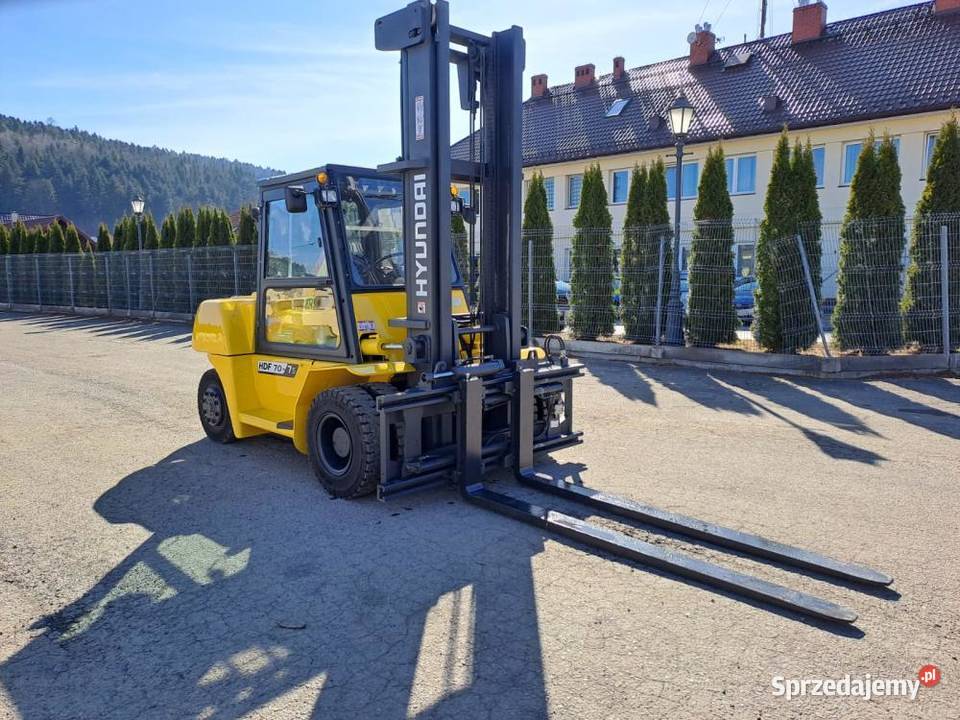 Wózek widłowy HYUNDAI HDF70 7000 UDT małopolskie Stary Sącz sprzedam