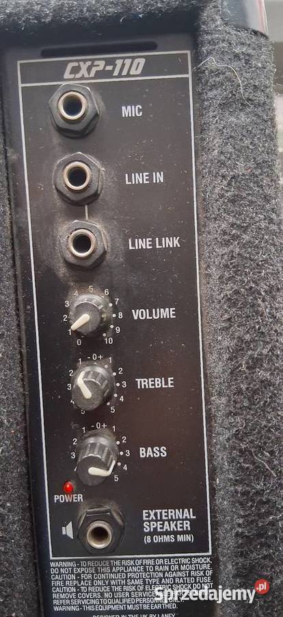 Odsłuch Laney CXP 110 łódzkie Radomsko