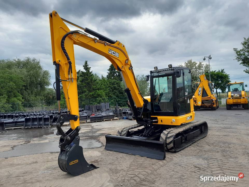 JCB 90Z1 2019R KOPARKA GĄSIENICOWA 9 TON CAT Koparki Krotoszyn