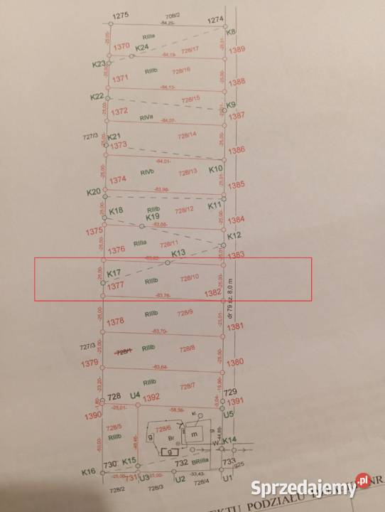 Działka budowlana Osmolice Drugie 209a