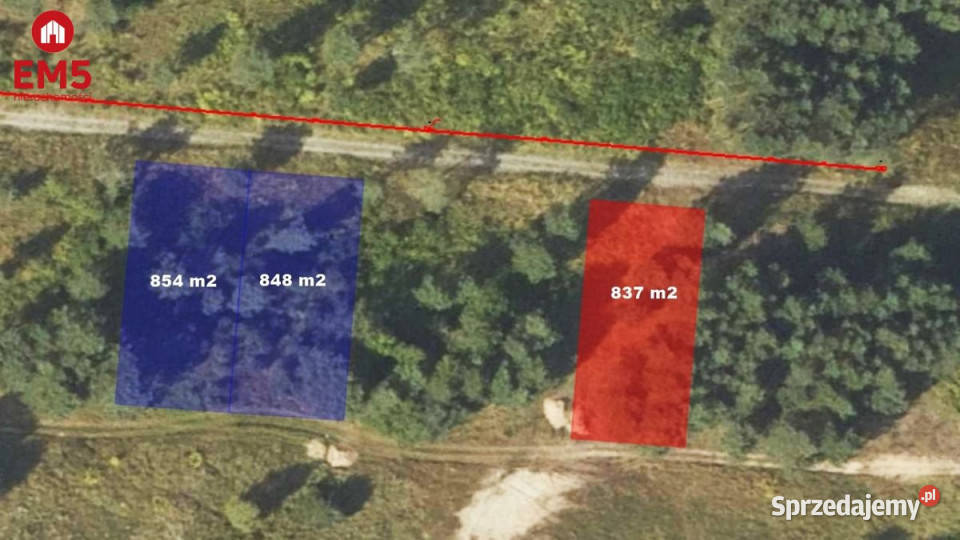 Do sprzedaży grunt 1370m2 Skrybicze Ciasne