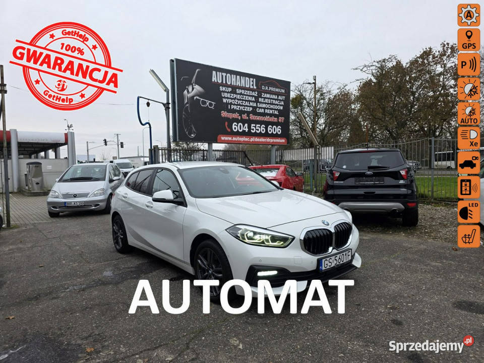 BMW 118 15 Benzyna 140 Automat Full LED Kamera lakier metallic Słupsk