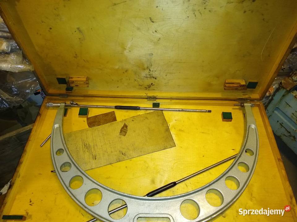 Mikrometr 700 800 mm Feinmesszeugfabrik Suhl DDR Szczecin sprzedam