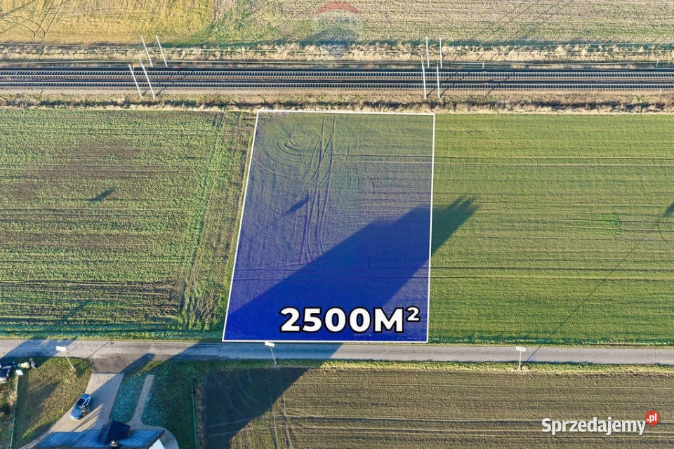 Działka 2500 m możliwość zabudowy mieszkaniowej Siedliska