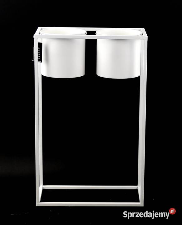 Kwietnik Metalowy Stojak z donicami 80x50 LOFT