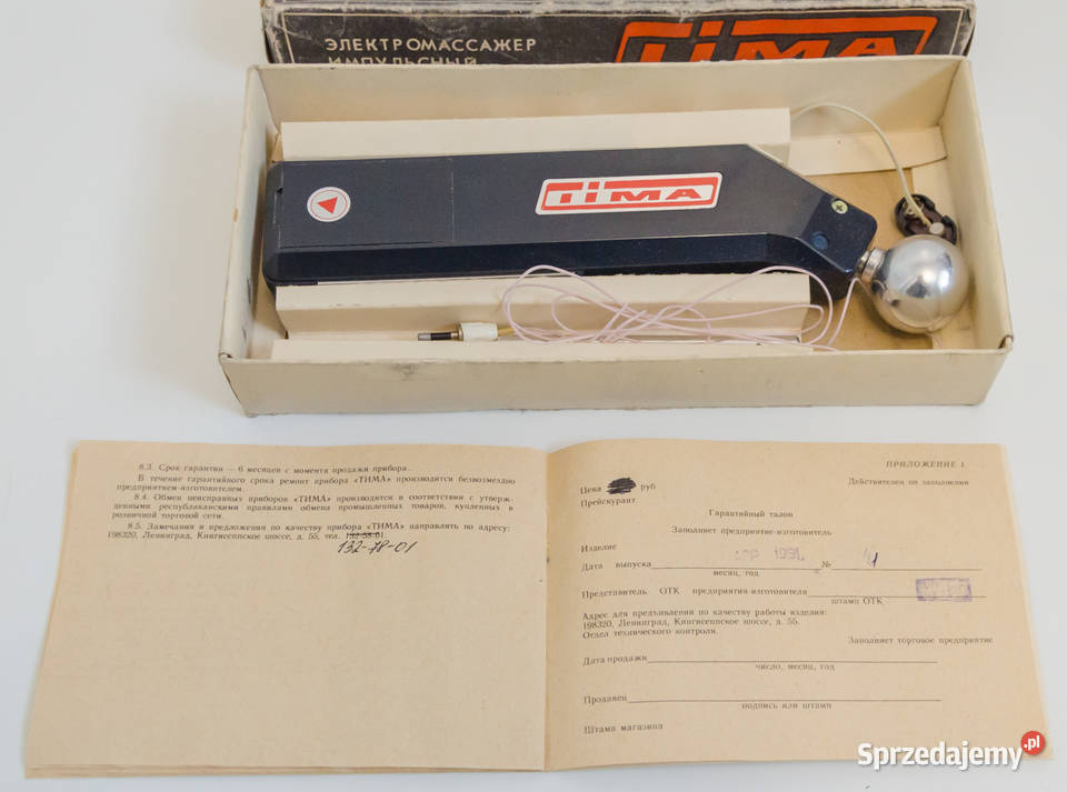 Impulsowy elektryczny przyrząd do masażu Tima śląskie Częstochowa