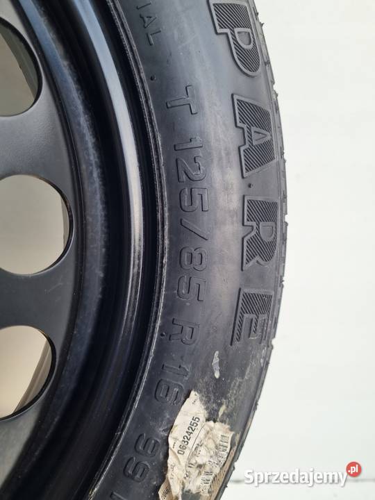 KOŁO ZAPASOWE DOJAZDOWE 12585 R16 Opel Vectra C Chełm
