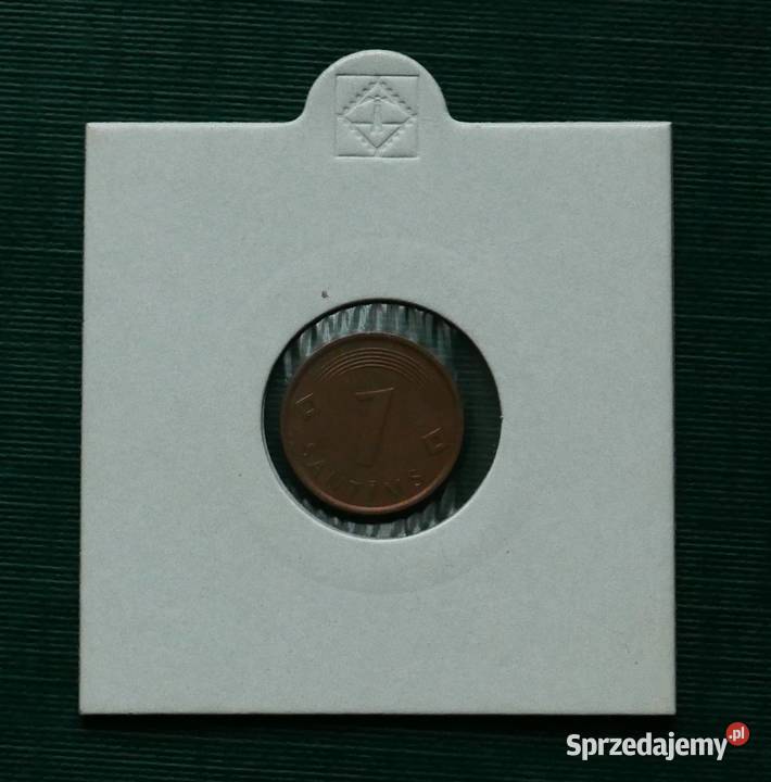 ŁOTWA 1 santim 2007r Gliwice