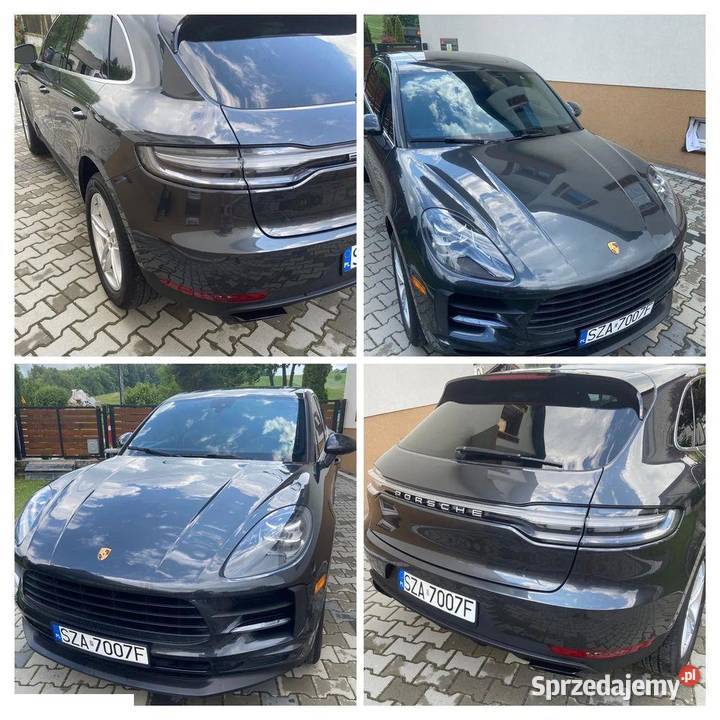 Porsche Macan PDK 20 Benzyna 252 4x4 2021r niski automatyczna śląskie Wierbka