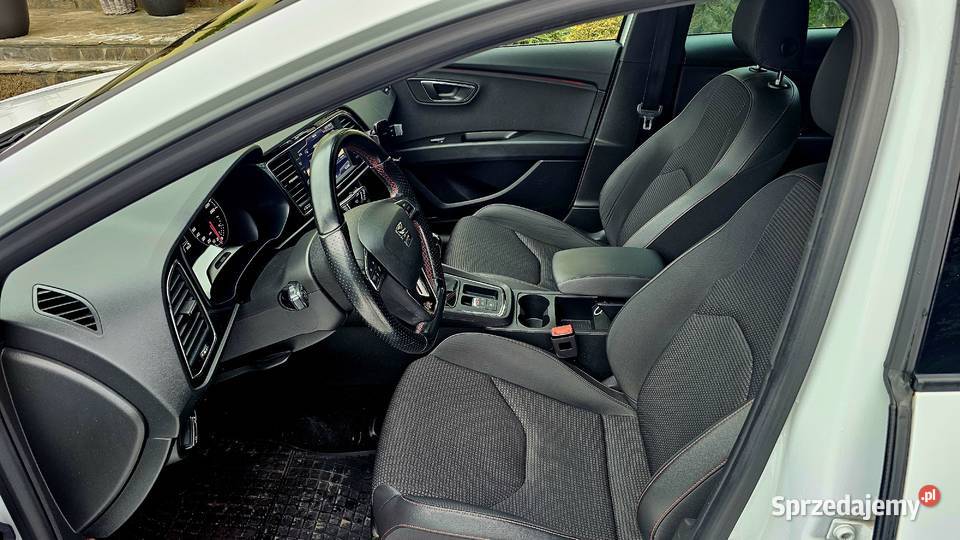 Seat Leon ST 14 TSI 125 Pakiet FR Black Full Led centralny zamek Kraków