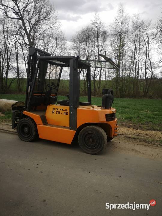 Wózek widłowy still r7040 stan Wózki widłowe wielkopolskie Leszno