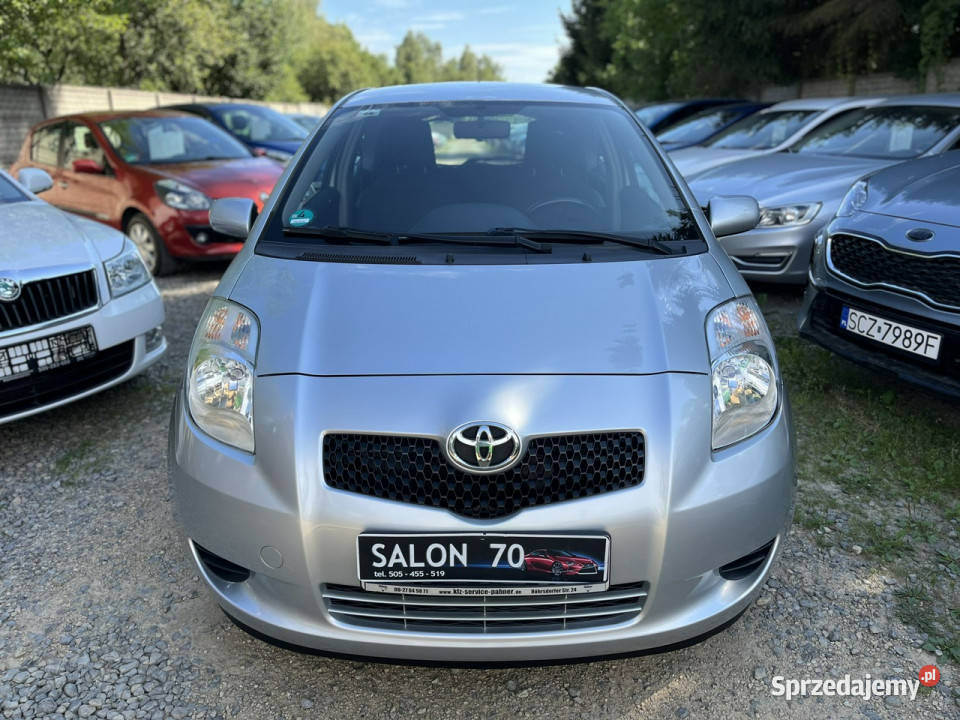 Toyota Yaris 13 1WŁ Oryginal Lakier Klima El Częstochowa