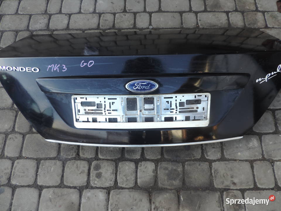 FORD MONDEO MK3 SEDAN KLAPA BAGAŻNIKA KOLOR G0 Nowy Sącz
