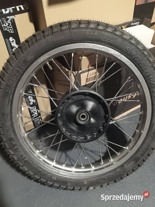 Przednie koło z oponą i dętką nowe renowacji MZ Zduńska Wola