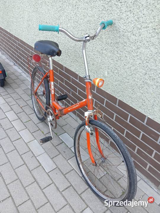 Rower składak Romet jubilat PRL zabytek stary Gdańsk