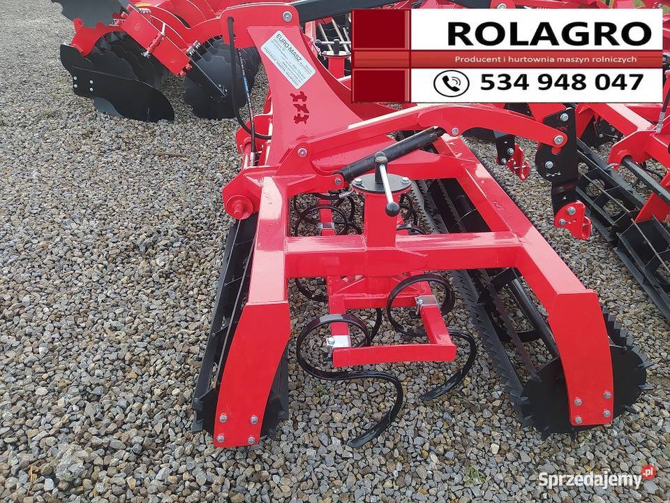 Agregat uprawowo siewny HYDROPAK przedni wał Lubaczów