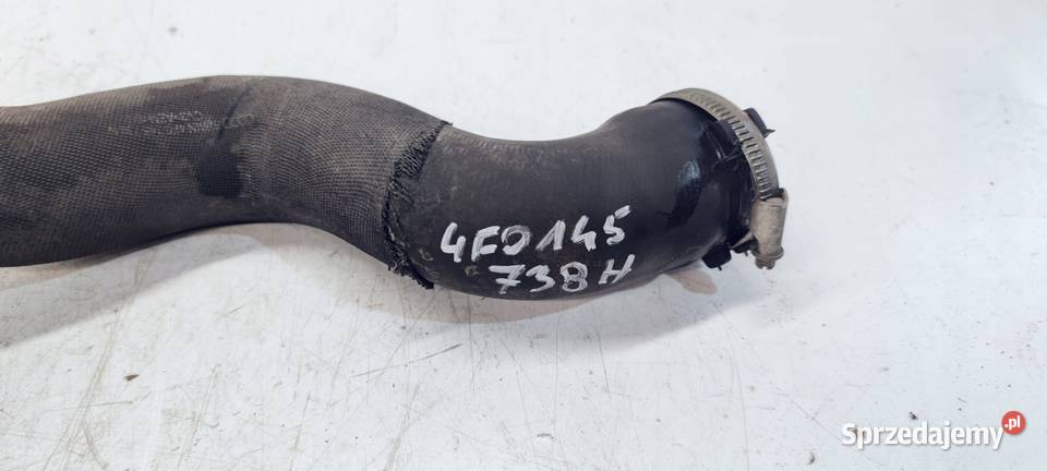 RURA WĄŻ INTERCOOLERA AUDI A6 C6 20 T 4F0145738H osobowe Przystajń