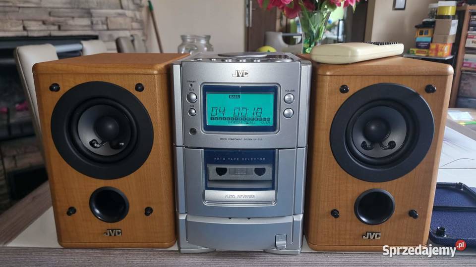 Wieża JVC UXT55 kolumny JVC SPUXT55 plus pilot łódzkie Warta