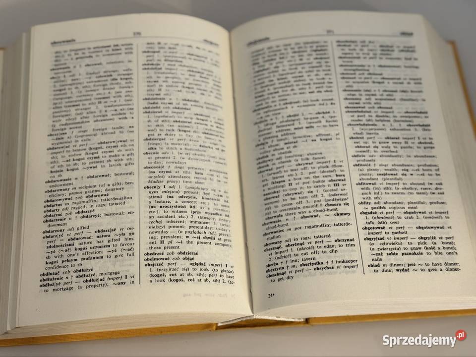 Słownik polskoangielski 1989 Stanisławski mazowieckie Pruszków