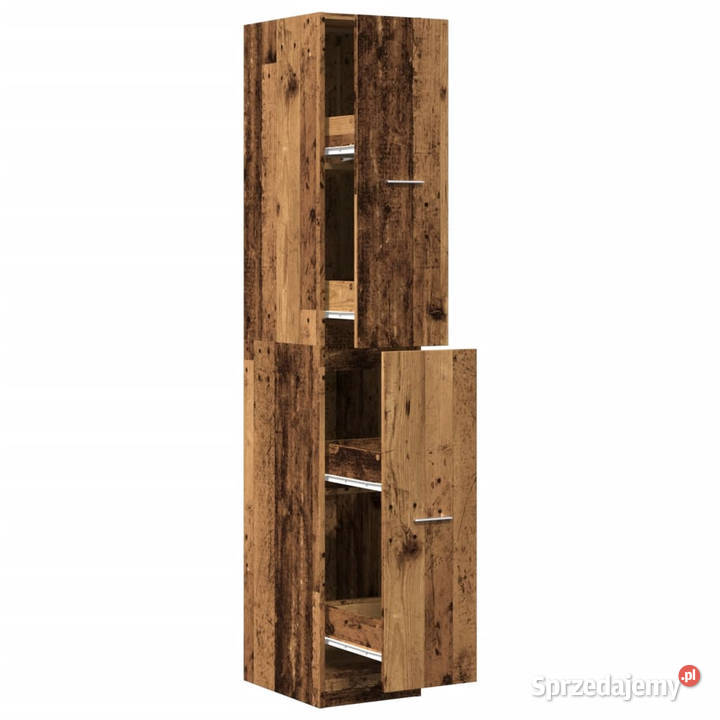 Szafka apteczna stare drewno 30x41x1745