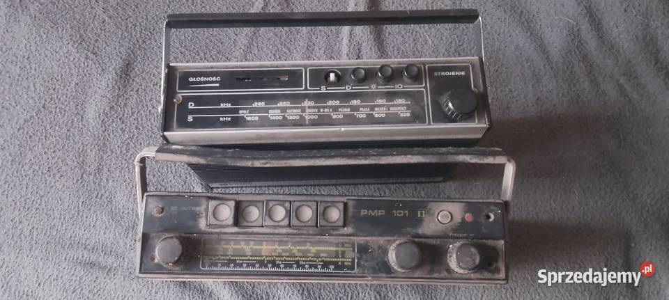 Radia unitra Dorota iC i unitra Pmp 101 Elektronika Legnica