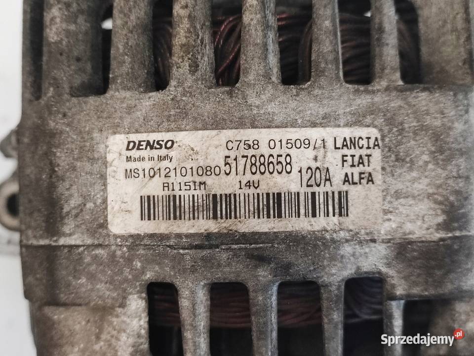 ALFA MITO 14 TJET 198A4000 120 alternator