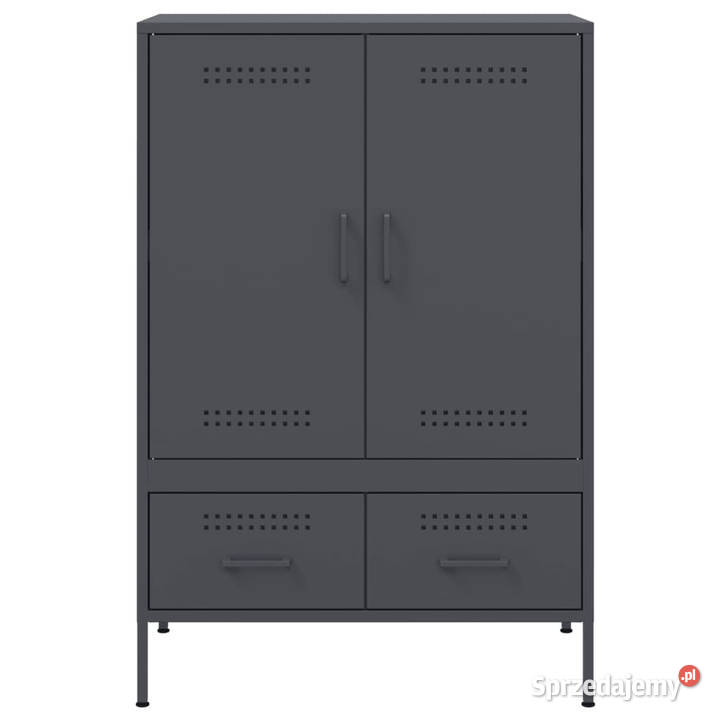 Szafka antracytowa 68x39x1015 stal WM843110 Szafki Warszawa