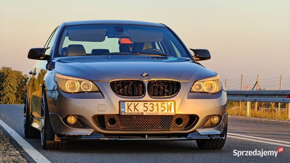 BMW E60 525i LPG Mpakiet Shadowline Kraków