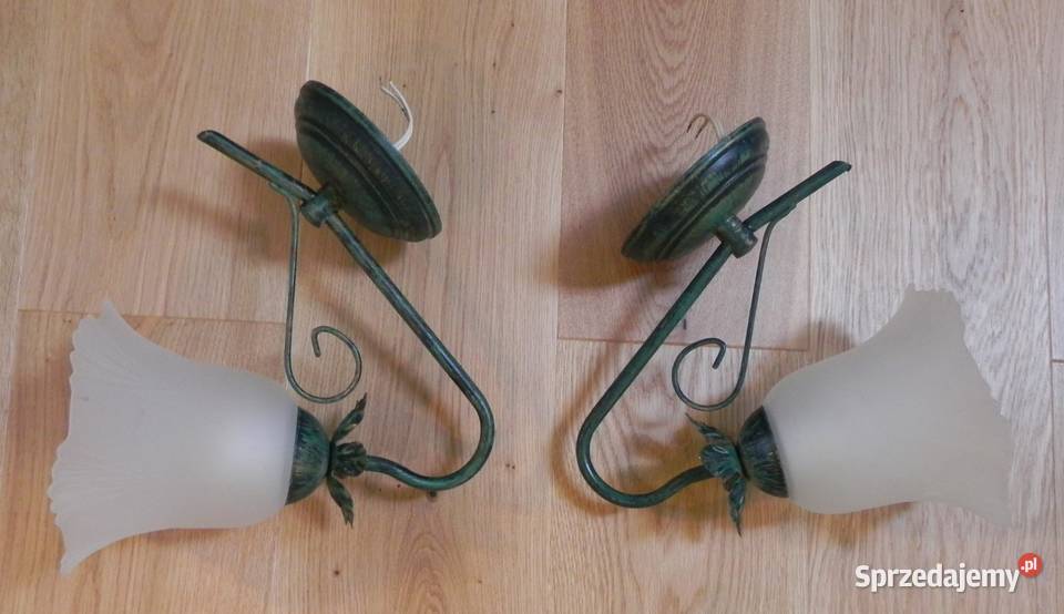 Lampy metalowe naścienne Dęblin sprzedam
