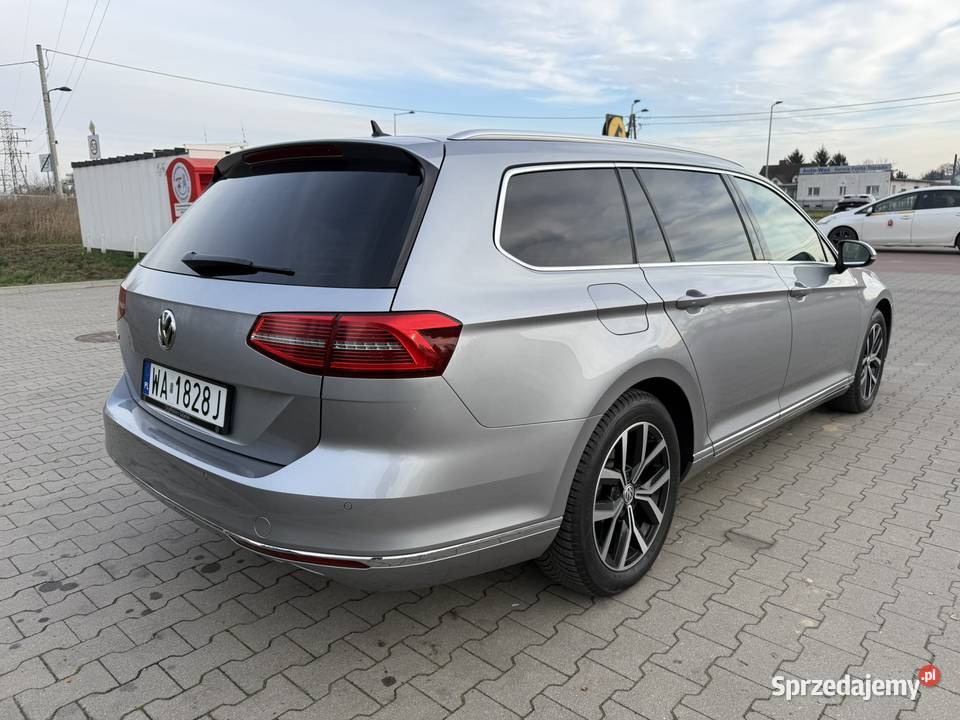 VW Passat B8 kombi 2017 benzyna 18 automat