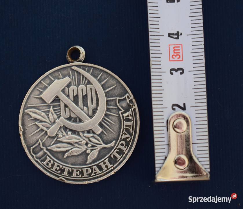 Radziecki medal Weteran pracy ZSSR kujawsko-pomorskie Chełmno