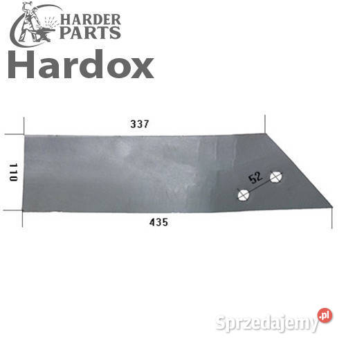 Ścinacz HARDOX części do pługa AKPIL Suwałki