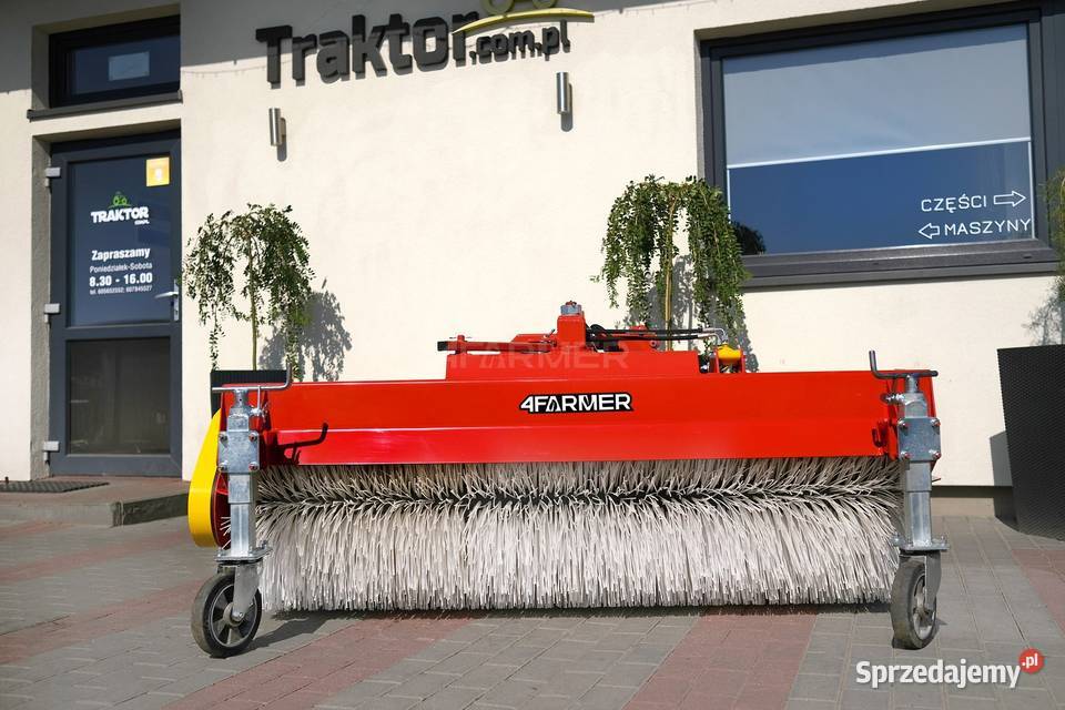 Zamiatarka 180 do traktora z koszem 4FARMER