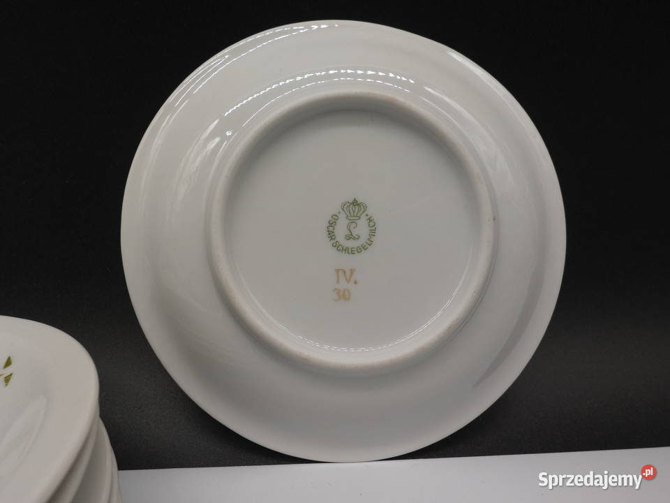 Konfiturówki talerzyki 6 Oscar Schlegelmilch Raszków sprzedam
