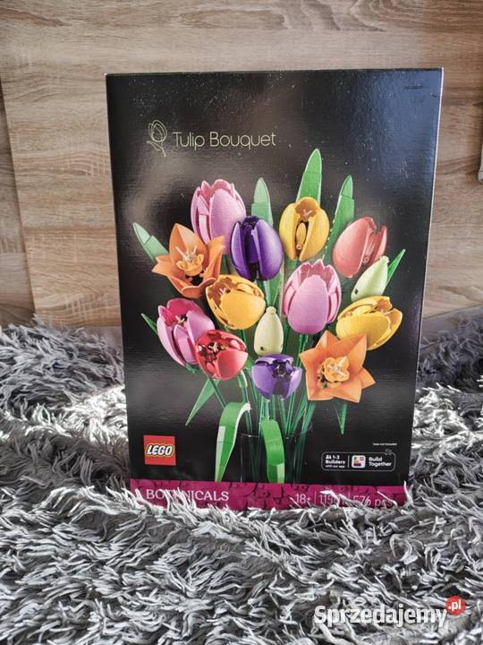 Nowe Klocki LEGO botaniclas bukiet tulipanów CE  Łuków