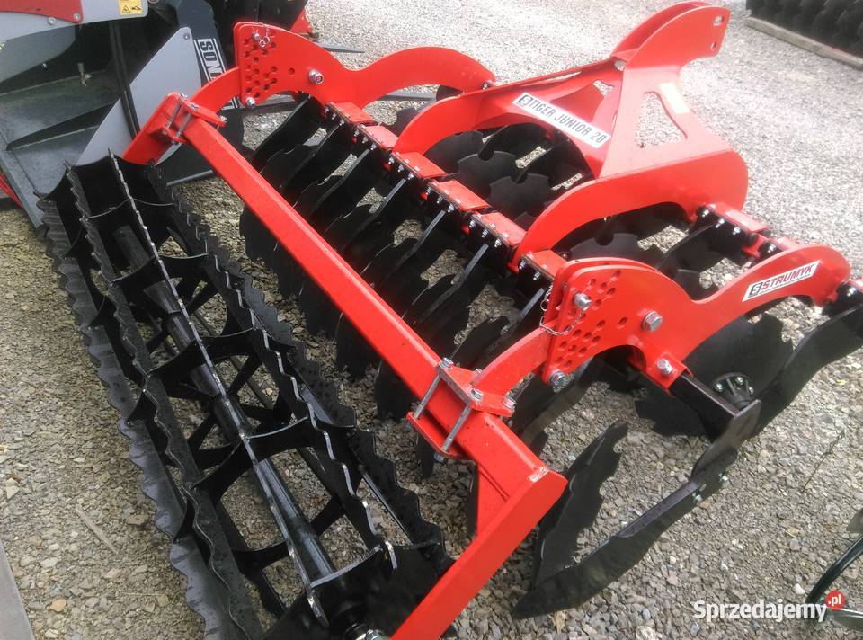 Brona talerzowa kompaktowa z wałem