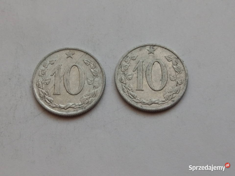 2 monety 10 hależy 1963r Dąbrowa Górnicza sprzedam