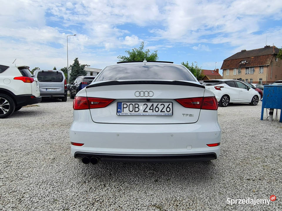 Audi A3 SLine Szyberdach Navi PDC Skóra ElFotel kurtyny powietrzne Wągrowiec sprzedam