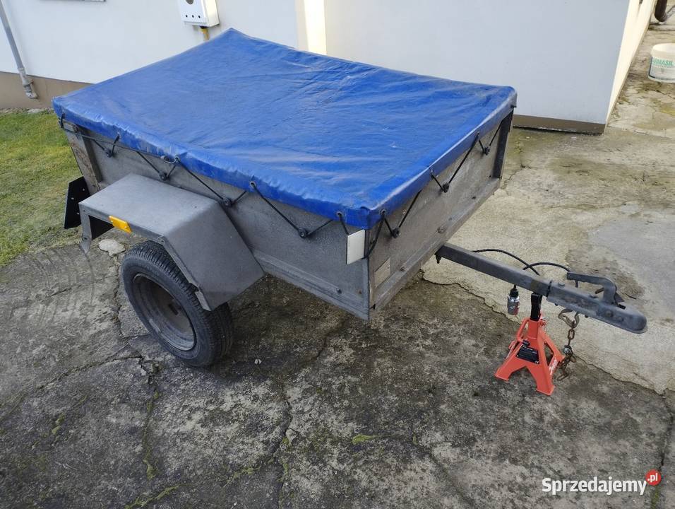 Przyczepka samochodowa zarejestrowana Motoryzacja Pilica