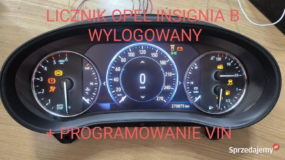 Opel Insignia B licznik zegary 8 digital UHS Części samochodowe Bytom sprzedam