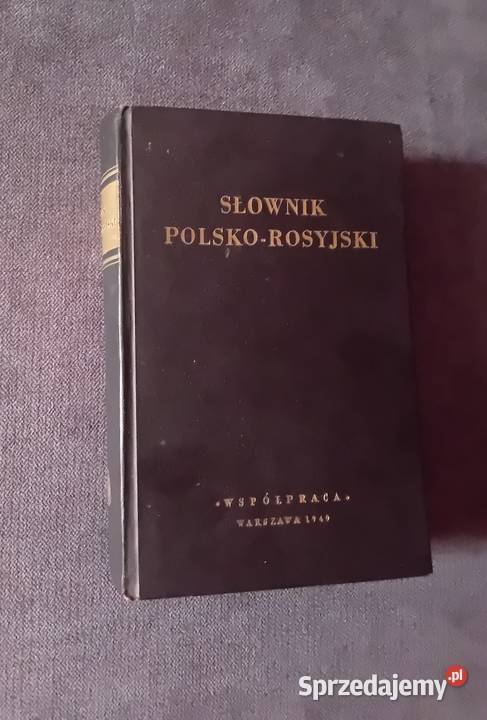 NI Grekow MF Rozwadowska Słownik polskorosyjski wielkopolskie Koźminek