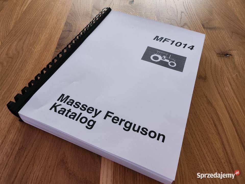 MASSEY FERGUSON 1014 katalog części Gdańsk