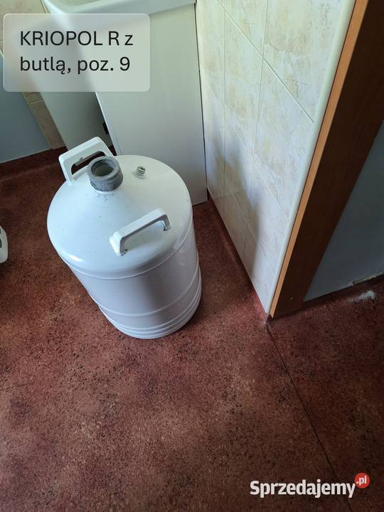 Syndyk sprzeda KRIOPOL R z butlą Sieradz sprzedam